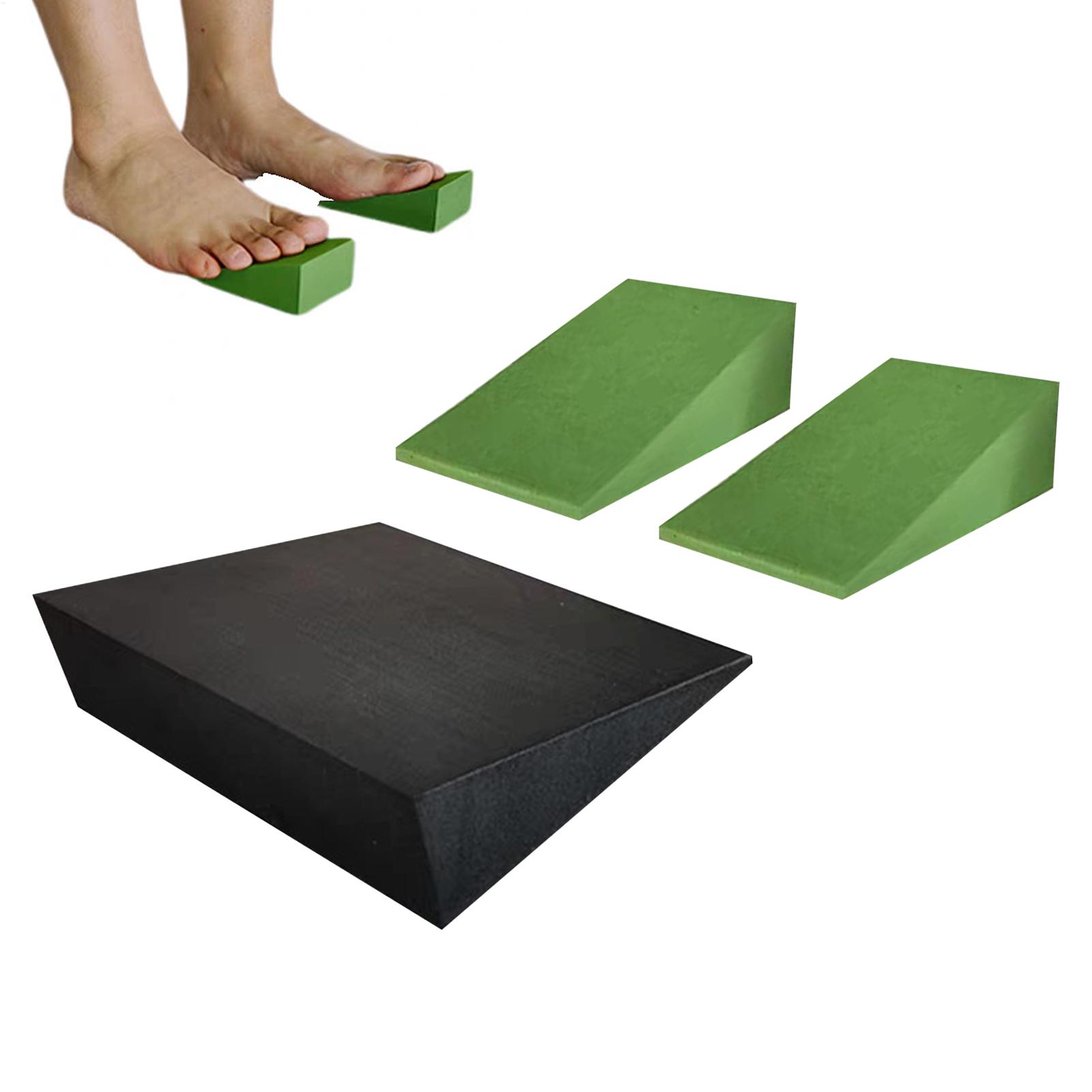 Pilates Yoga Block - 3-teiliges Yoga-Keilblock-Set aus EVA-Schaumstoff, Yoga-Keilbretter, Übungs-Yoga-Block,
