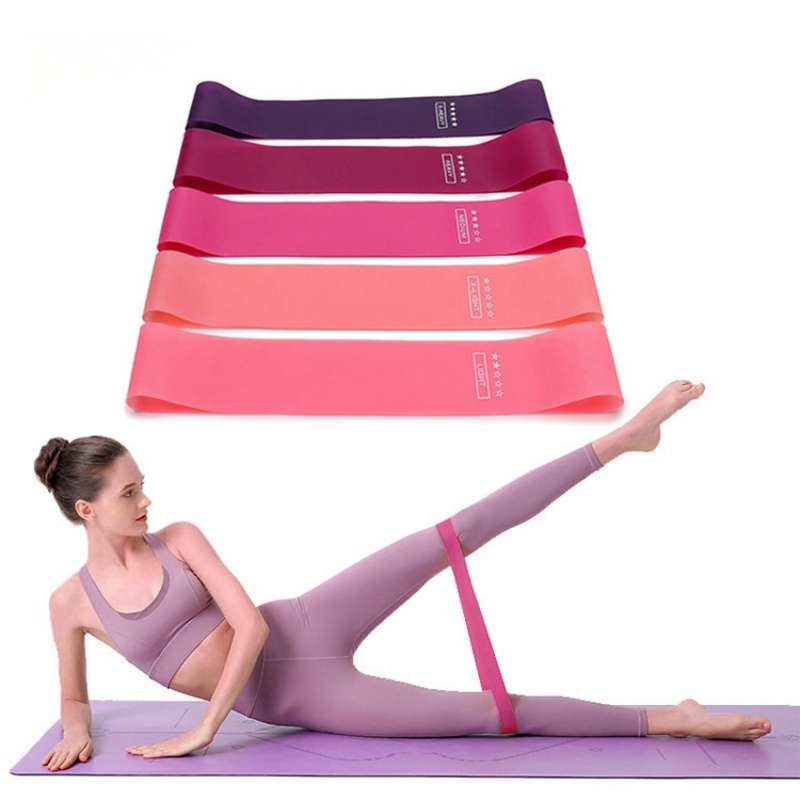Pilates Yoga Circle - Yoga-Widerstandsband für Damen, Kniebeugen, Hüften, Spannungsbänder,
