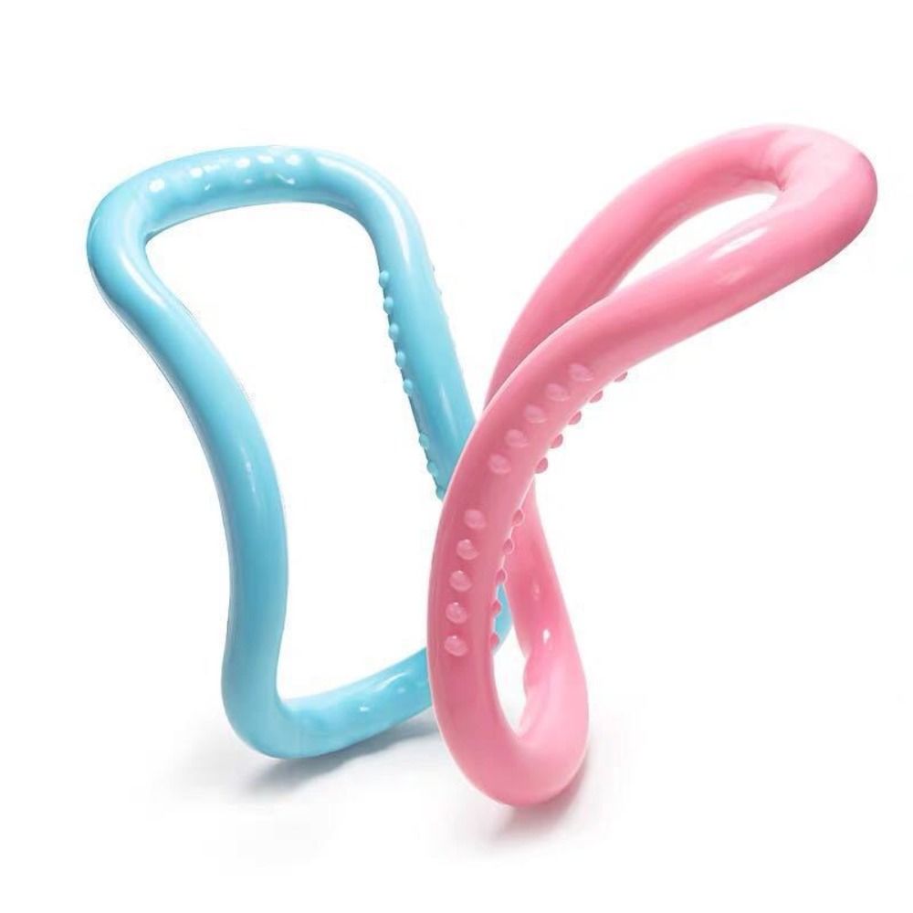 Pilates Yoga Ring - Sportzubehör Yoga-Ring aus PP, Farbenfrohe Kreise