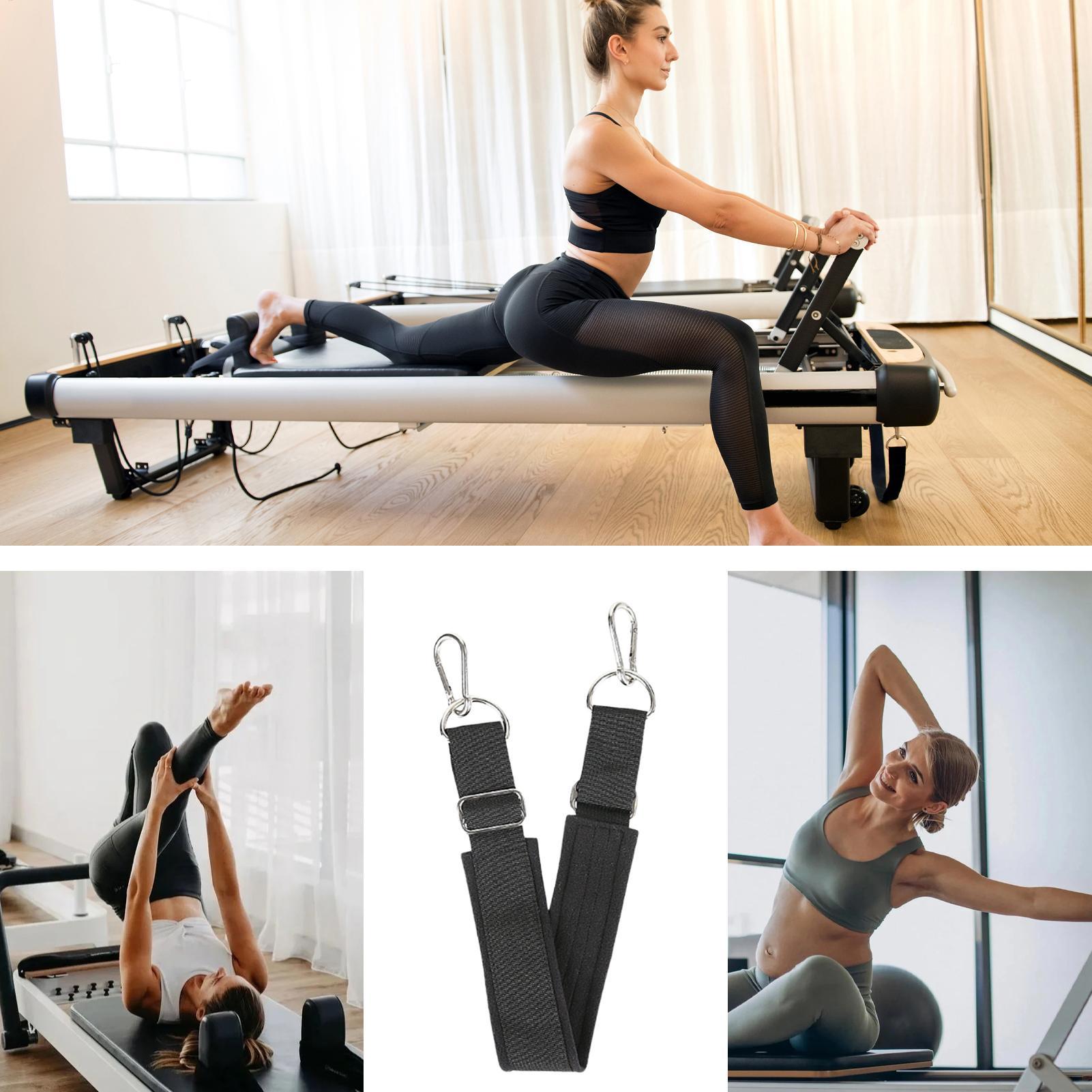 Pilates Yoga &A - Pilates-Fußgurt, verdickt, verstellbar, rutschfest, strapazierfähig, Yoga-Pilates-Reformer-Fußgurt