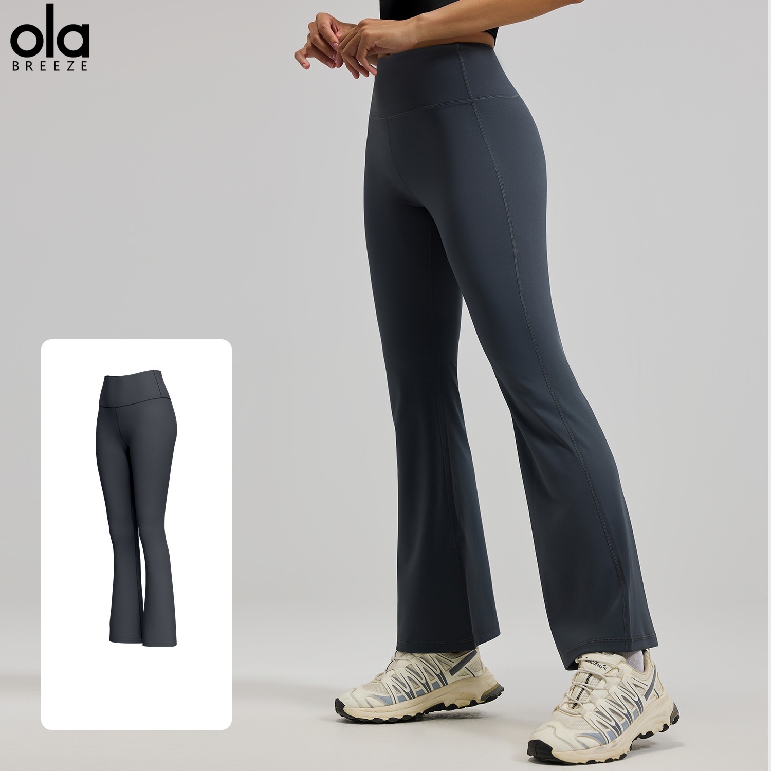 Pilates Yoga Tone - 2026 Ola Breeze YOGA Hochtaillierte Schlaghose