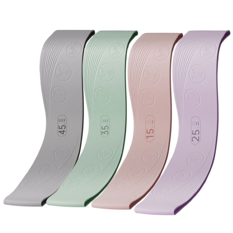 Silikon-Hüftwiderstandsband 15 – Pilates Yoga Tone Bewertung und Preis