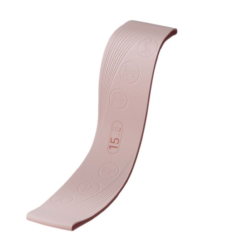 Silikon-Hüftwiderstandsband 15 – Pilates Yoga Tone Bewertung und Preis