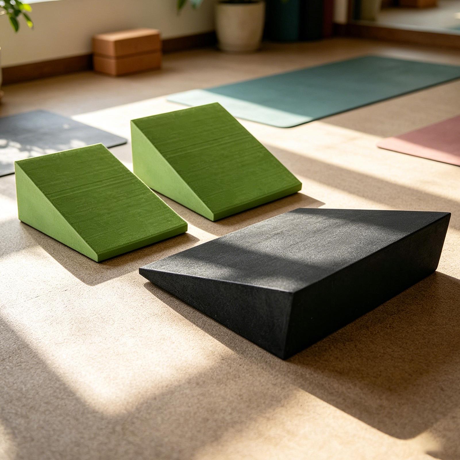 3-teiliges Yoga-Keilblock-Set  – Pilates Yoga Block Bewertung und Preis