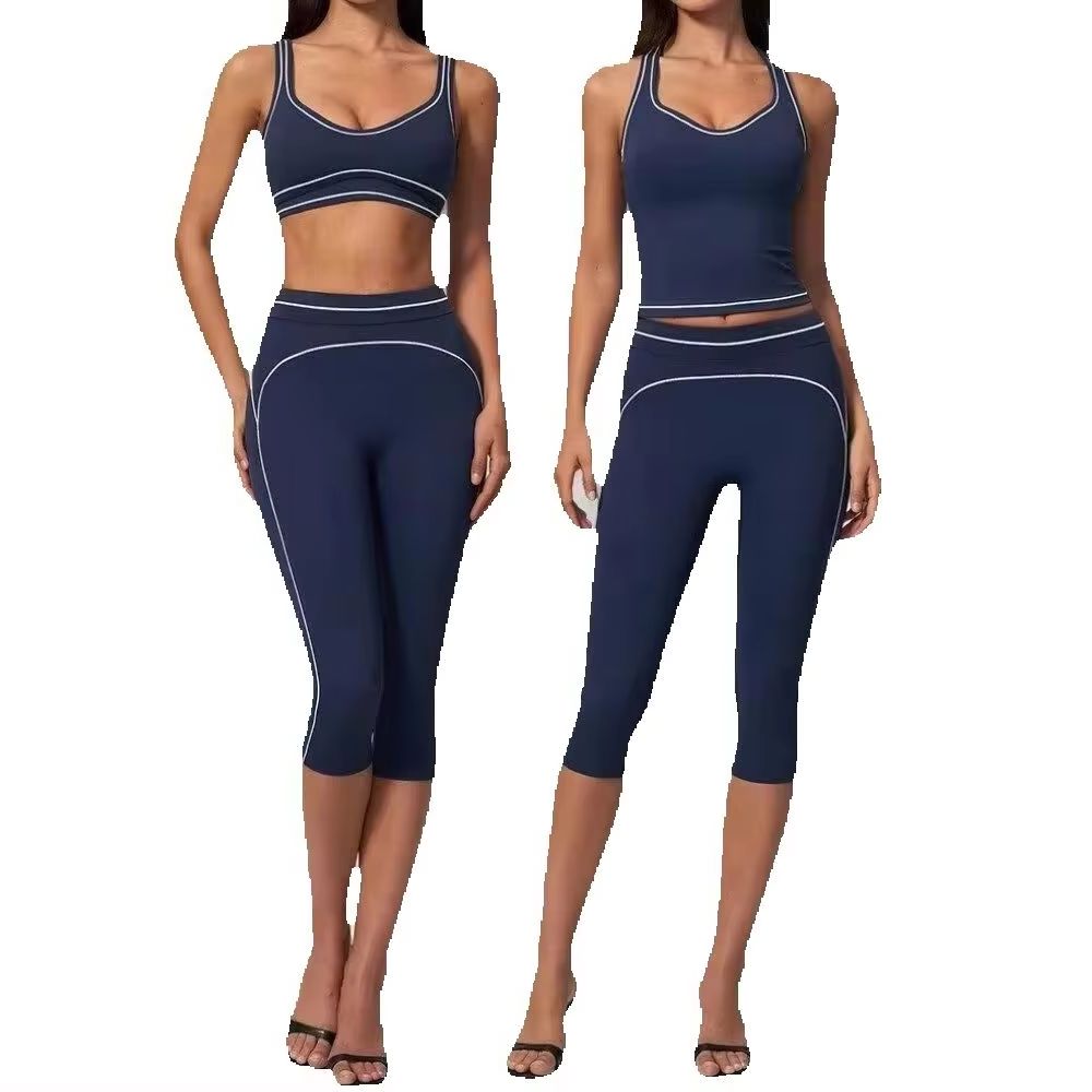 Damen Kontrastnähte Racerback  – Pilates Yoga Classes Bewertung und Preis