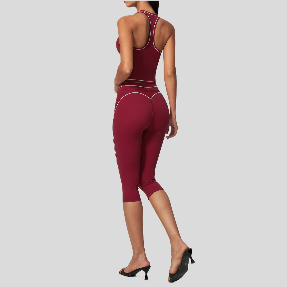 Damen Kontrastnähte Racerback  – Pilates Yoga Classes Bewertung und Preis