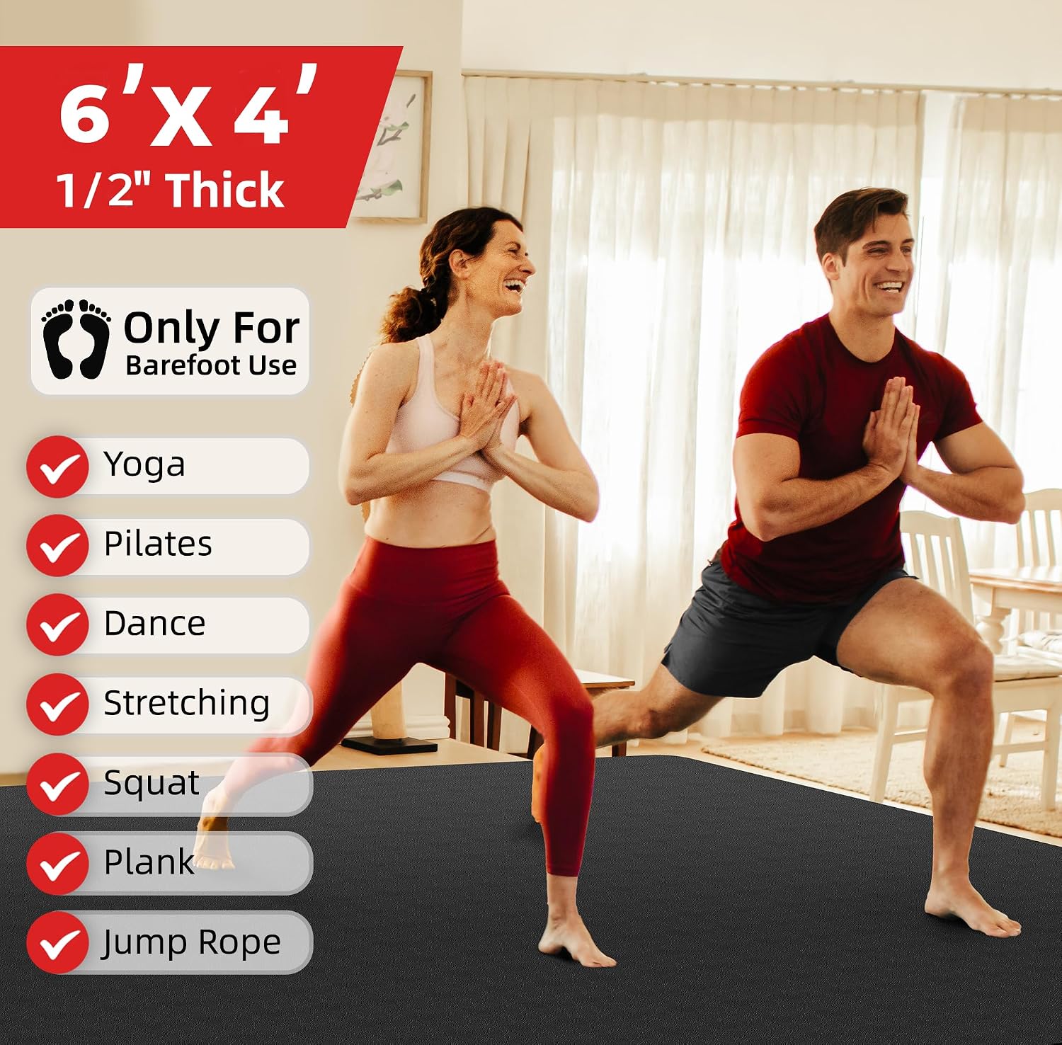 Extra große Yogamatte 72x48 od – Pilates Yoga Or Bewertung und Preis