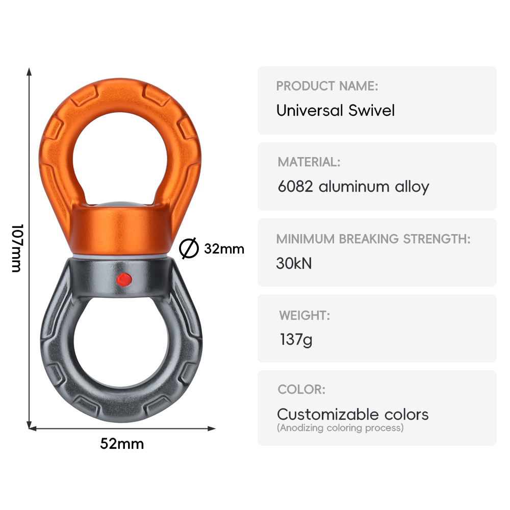 30KN Outdoor-Kletterkarabiner  – Pilates Yoga Circle Bewertung und Preis