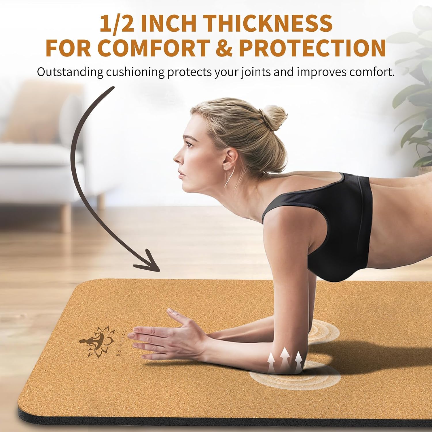 Extra große Naturkork-Yogamatt – Pilates Yoga Or Bewertung und Preis