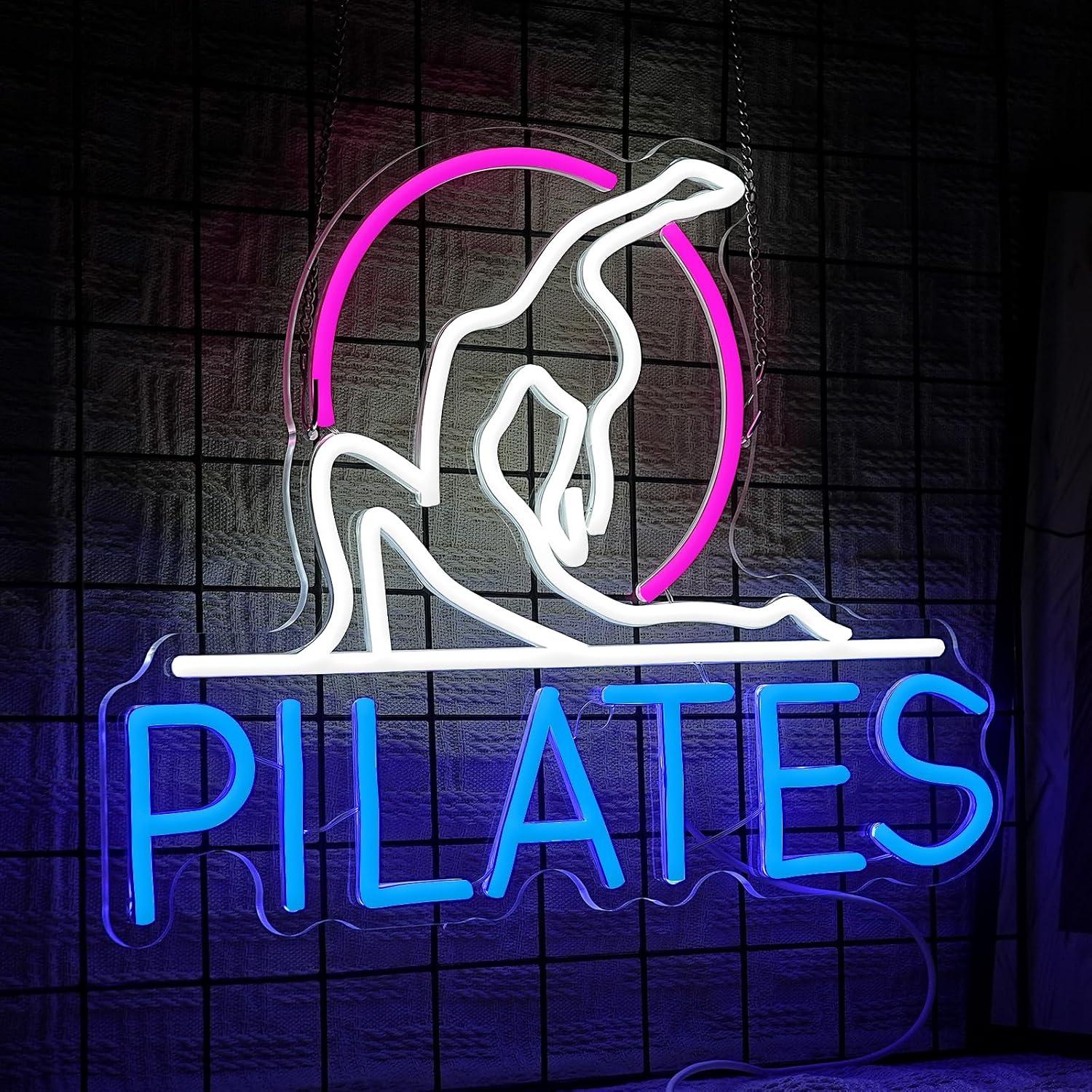Yoga Pilates Neon-Schild Dimmb – Pilates Yoga Room Bewertung und Preis