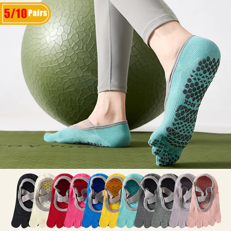 5/10 Paar Damen-Yoga-Zehensock – Pilates Yoga &A Bewertung und Preis