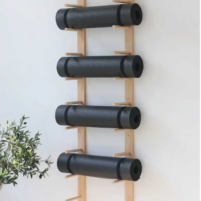 Massivholz Yoga-Matten-Aufbewa – Pilates Yoga Room Bewertung und Preis