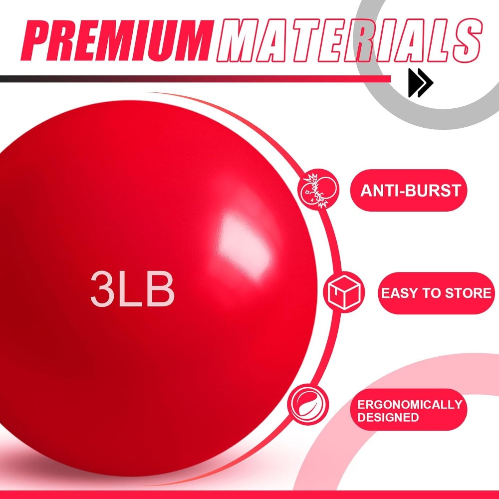 1lb-5lb Gewichtete Trainingsbä – Pilates Yoga Tone Bewertung und Preis