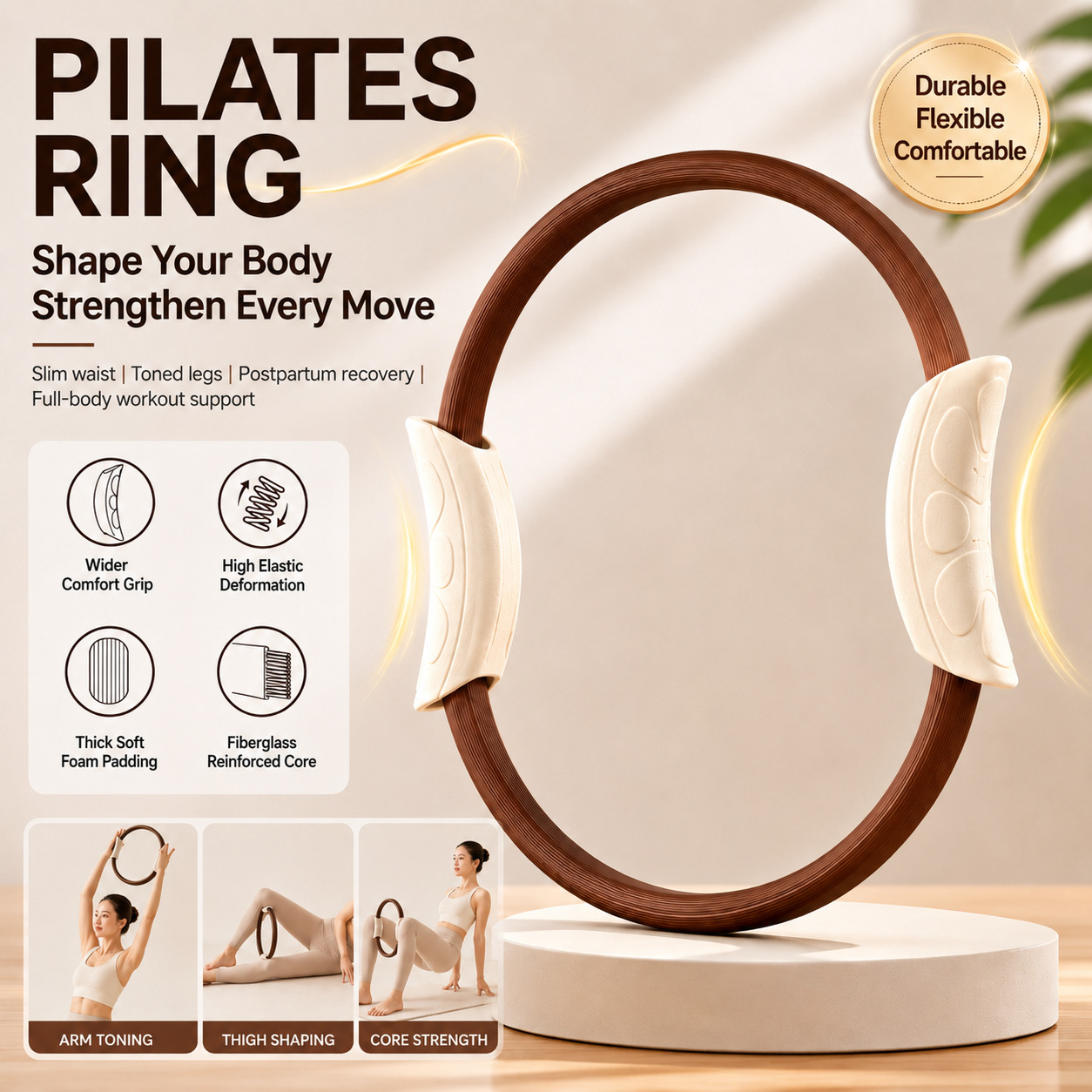 Pilates-Ring, Yoga-Ring, Becke – Pilates Yoga Ring Bewertung und Preis
